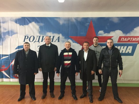 Истринский район посетил лидер партии «Родина» Алексей Журавлёв